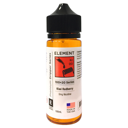 Kiwi Redberry E-Liquid by Element 100ml Shortfill