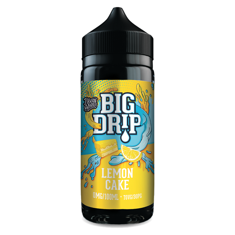 Big Drip Lemon Cake by Doozy Vape Co | Shortfill E-liquid UK Vapor Shop Direct Big Drip Lemon Cake by Doozy Vape Co | Shortfill E-liquid UK Vapor Shop Direct