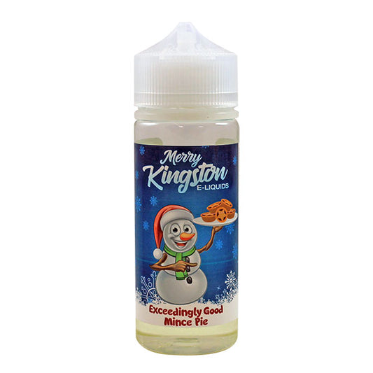 Exceedingly Good Mince Pie E-Liquid by Merry Kingston 100ml Shortfill