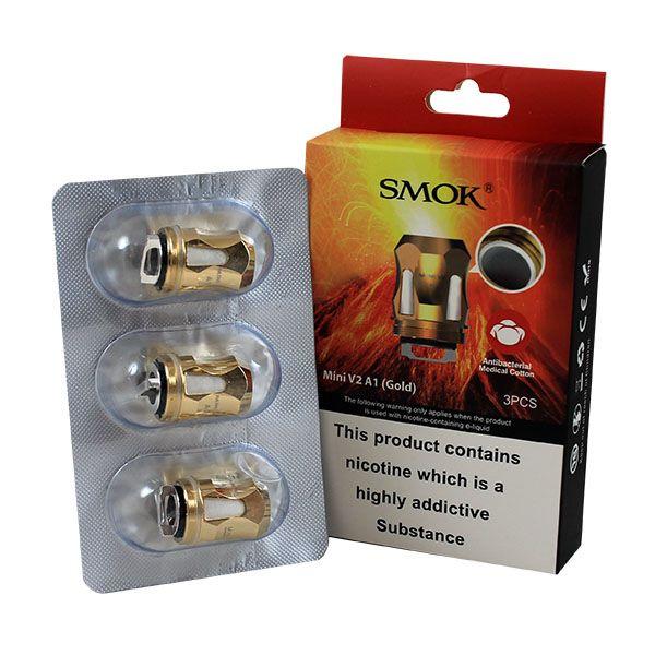 Smok TFV-Mini V2 Replacement Coils 3 Pack-A1 0.17ohm Gold