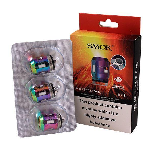 Smok TFV-Mini V2 Replacement Coils 3 Pack-A2 0.2ohm Rainbow