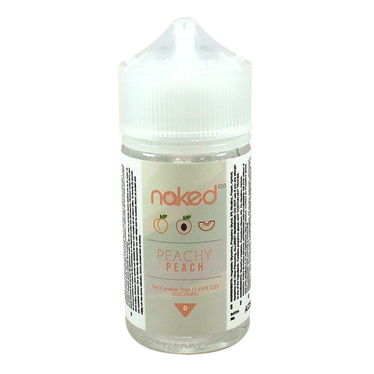 Naked 100 Peachy Peach E-liquid 50ml Shortfill