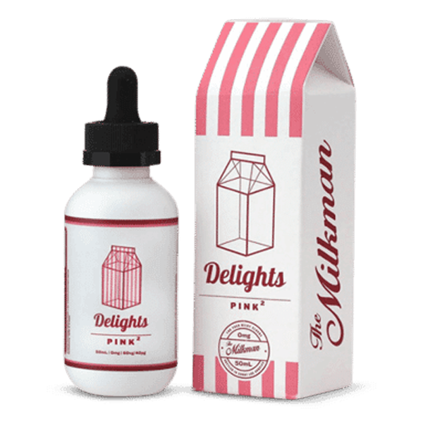The Milkman Delights Pink² E-liquid 50ml Shortfill