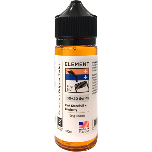 Element Emulsion: Pink Grapefruit & Blueberry 0mg 100ml Shortfill E-liquid