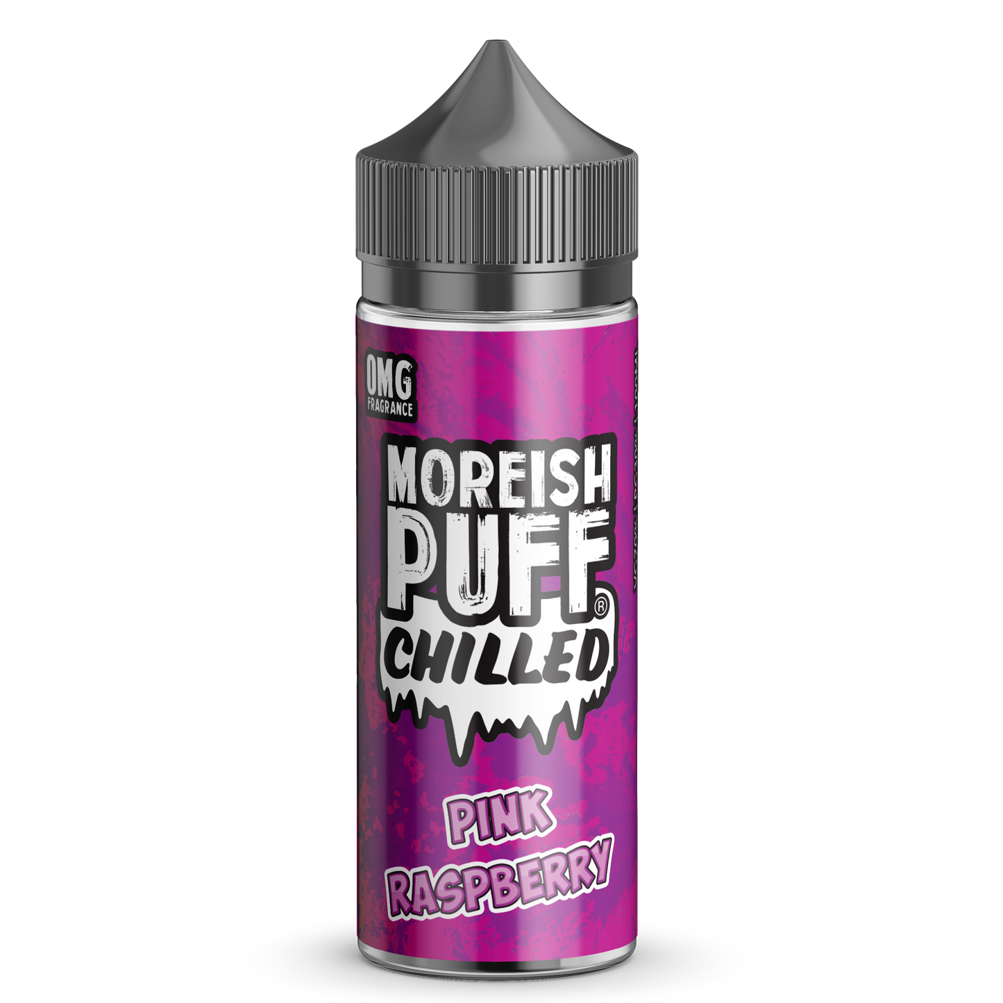 Chilled Pink Raspberry E-Liquid by Moreish Puff 100ml Shortfill