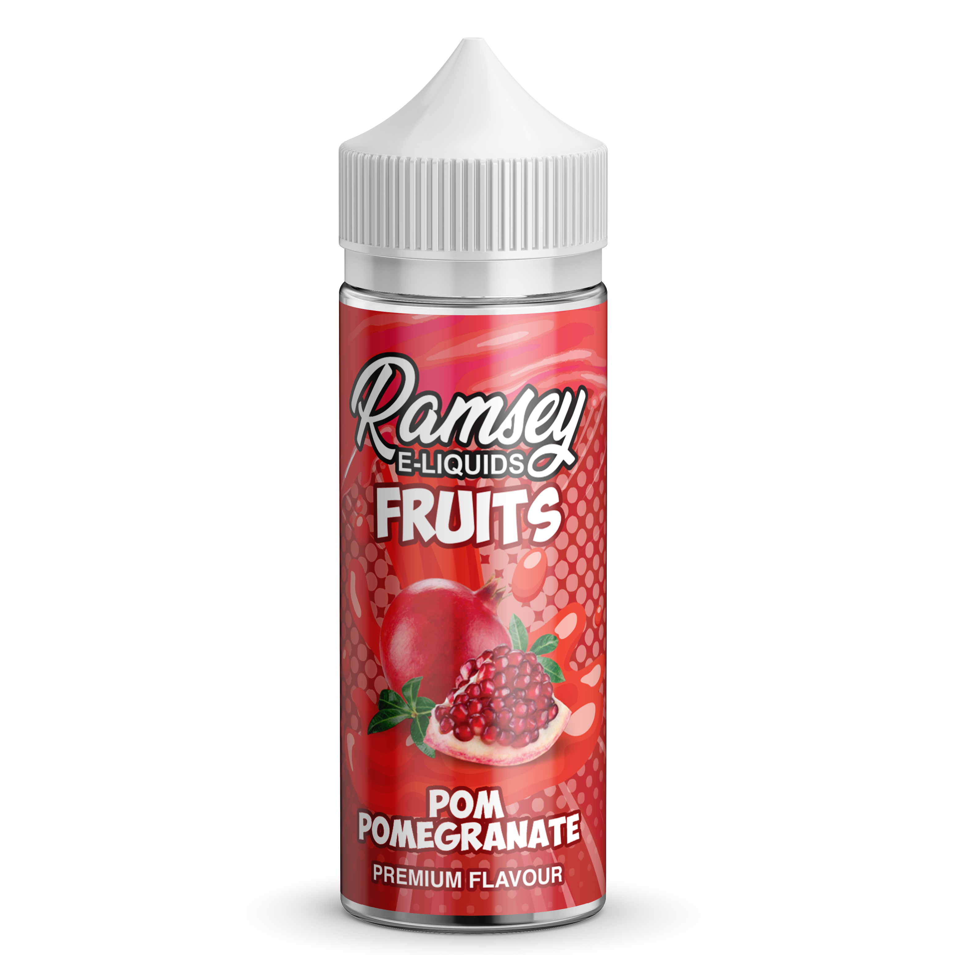 Ramsey E-Liquids Fruits Pom Pomegranate 0mg 100ml Shortfill E-Liquid