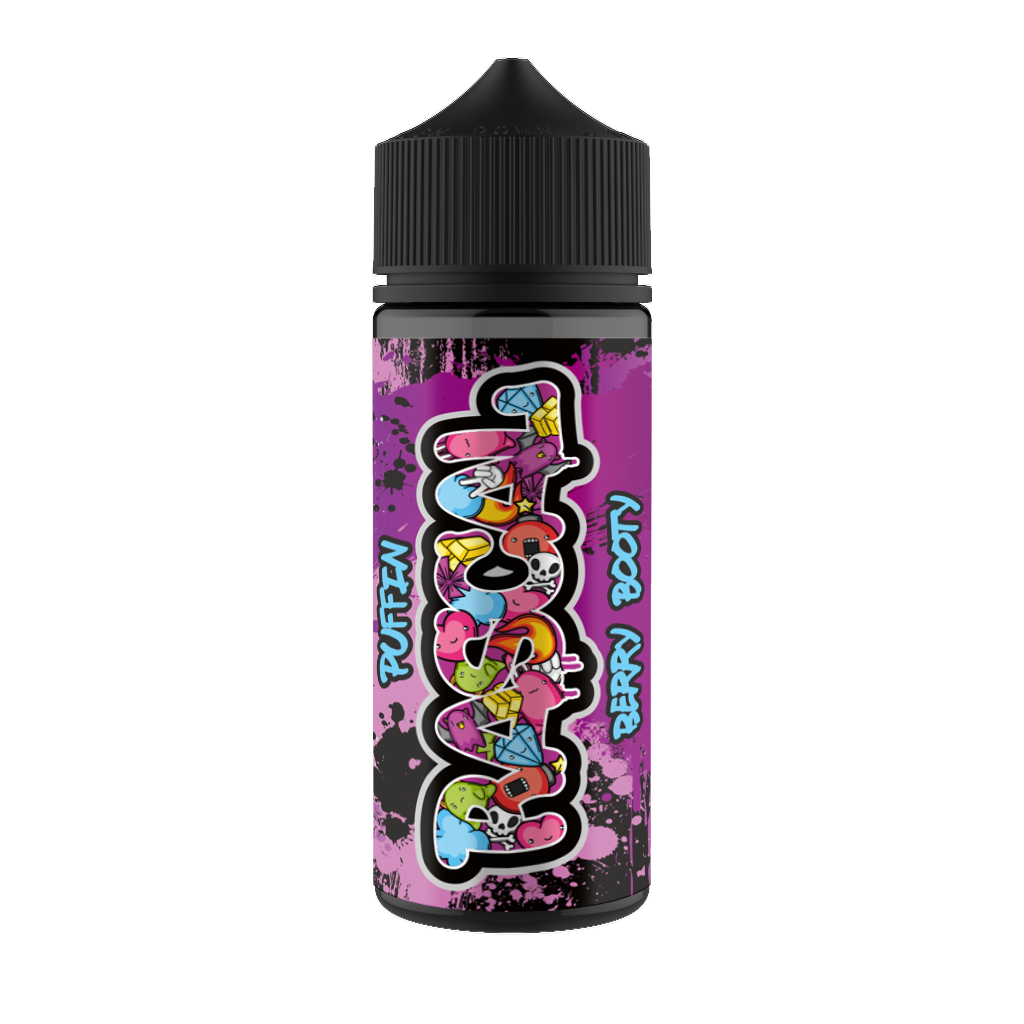 Puffin Rascal Berry Booty 100ml Shortfills
