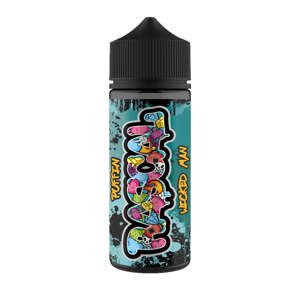 Puffin Rascal Wicked Man 100ml Shortfills