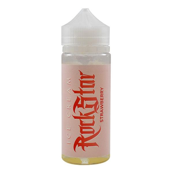 Rockstar Vape Ice Cream Strawberry 0mg 100ml Shortfill E-Liquid