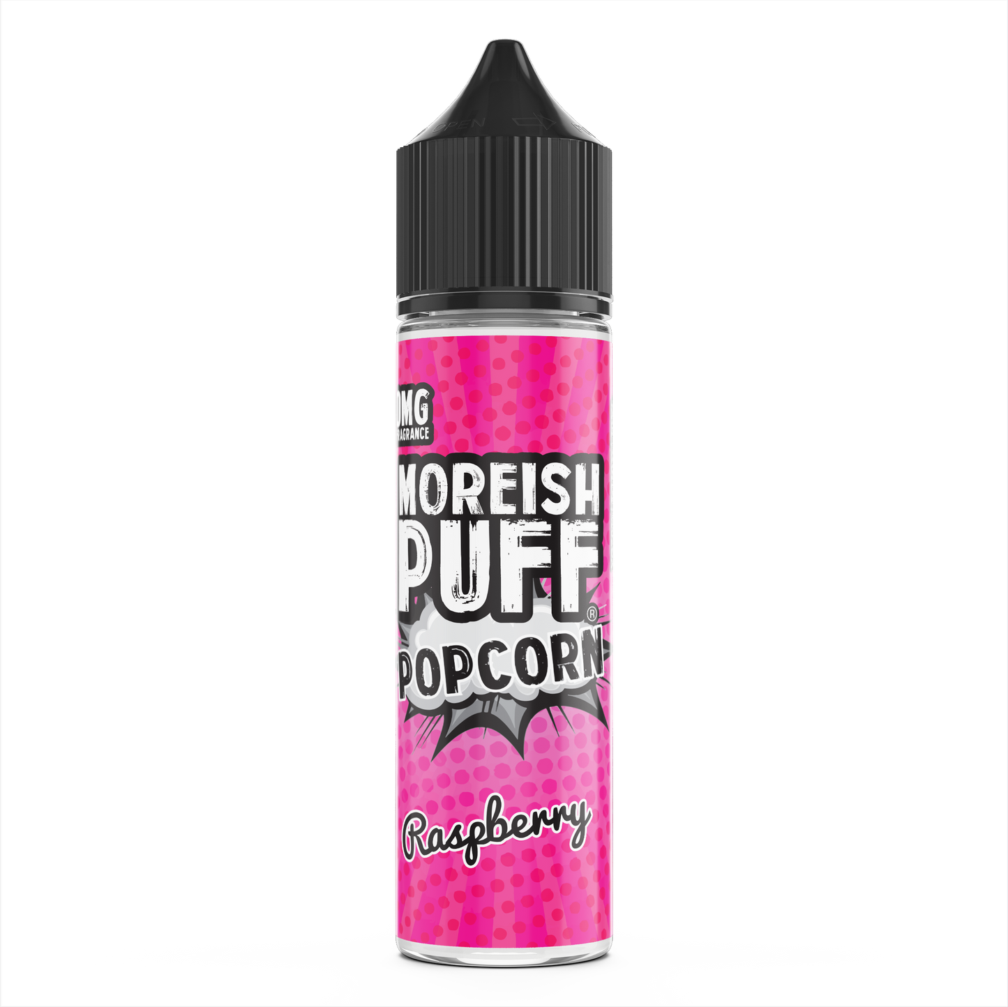 Moreish Puff Popcorn Raspberry 0mg 50ml Shortfill E-Liquid-50ml