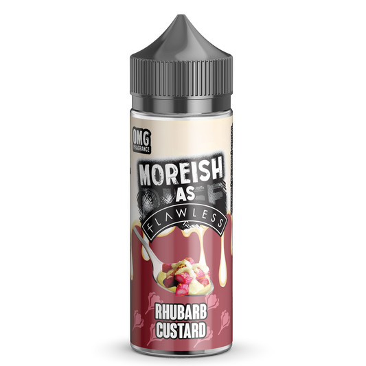 Moreish as Flawless Rhubarb Custard 100ml Shortfill E-liquid