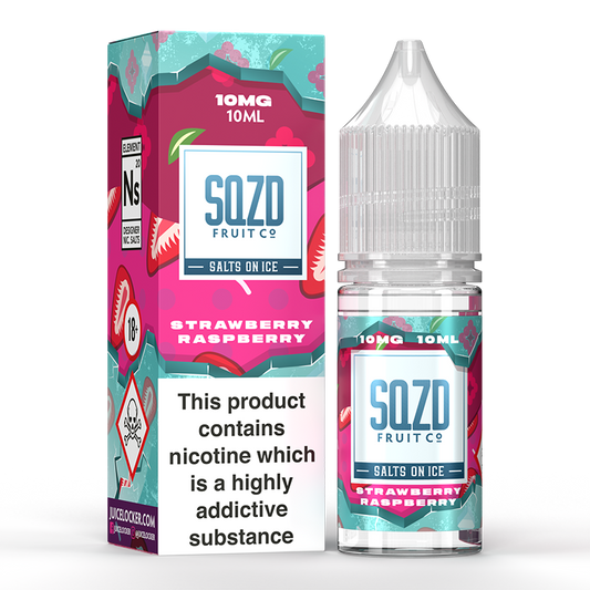 Strawberry Raspberry Nic Salt by SQZD - Nic Salts UK