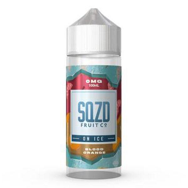 SQZD on Ice: Blood Orange 0mg 100ml Shortfill E-Liquid