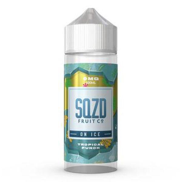 SQZD on Ice: Tropical Punch 0mg 100ml Shortfill E-Liquid