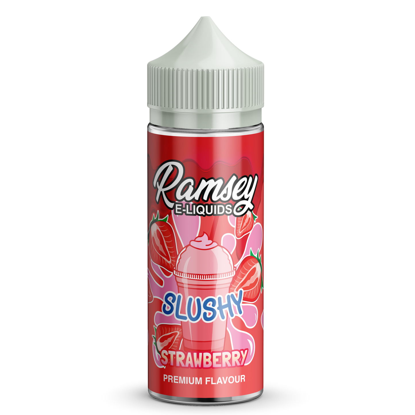 Ramsey E-Liquids Slushy Strawberry 0mg 100ml Shortfill E-Liquid