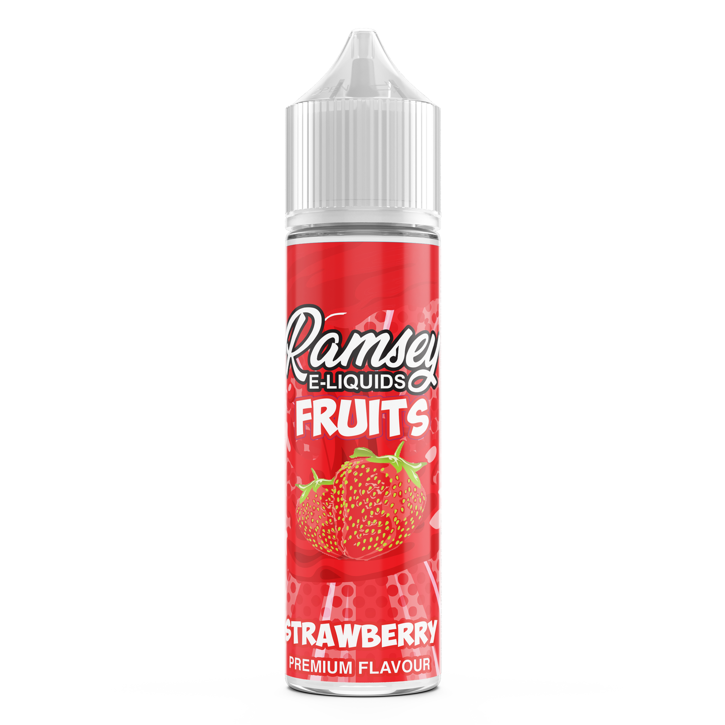 Ramsey E-Liquids Fruits: Strawberry 0mg 50ml Shortfill E-Liquid