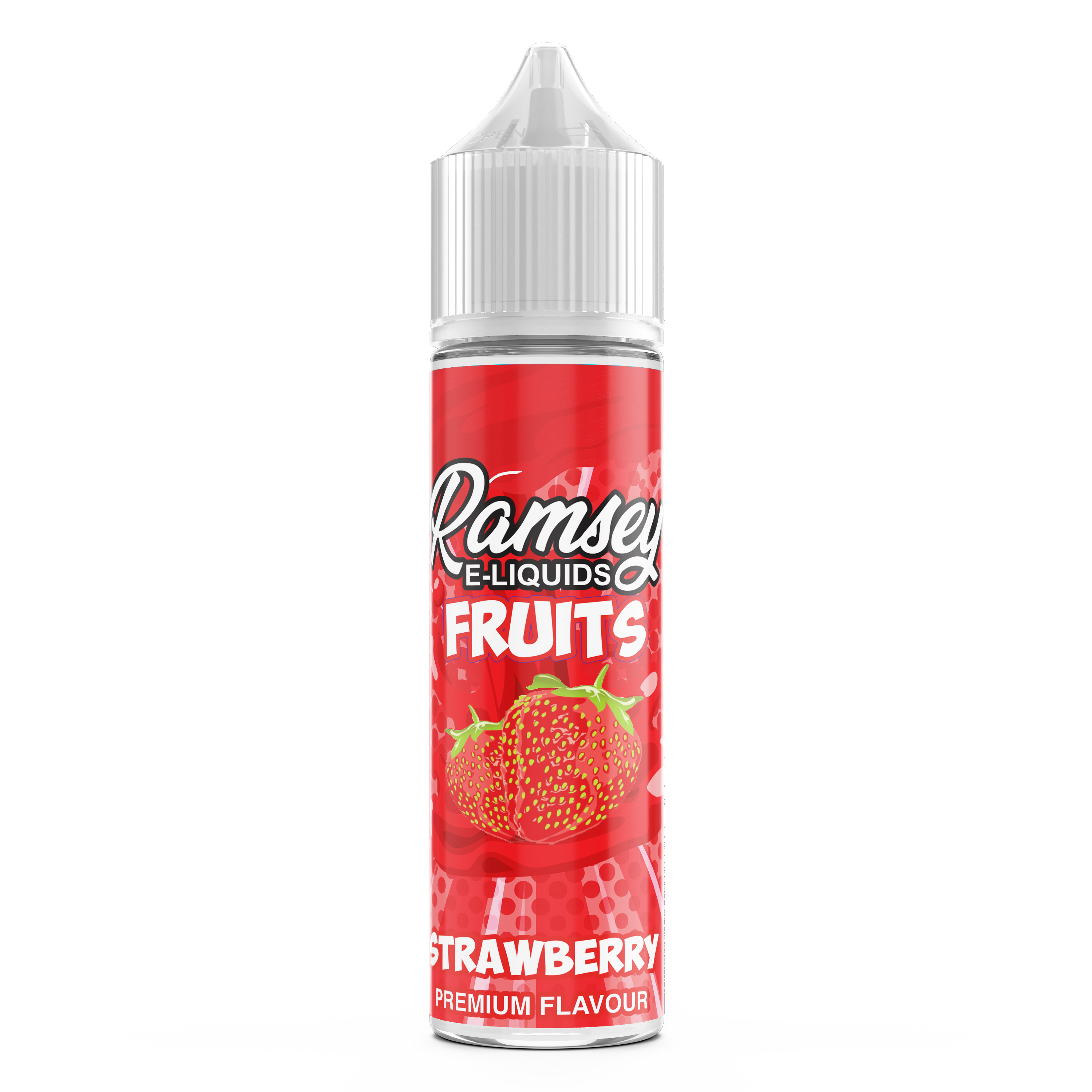 Ramsey E-Liquids Fruits: Strawberry 0mg 50ml Shortfill E-Liquid