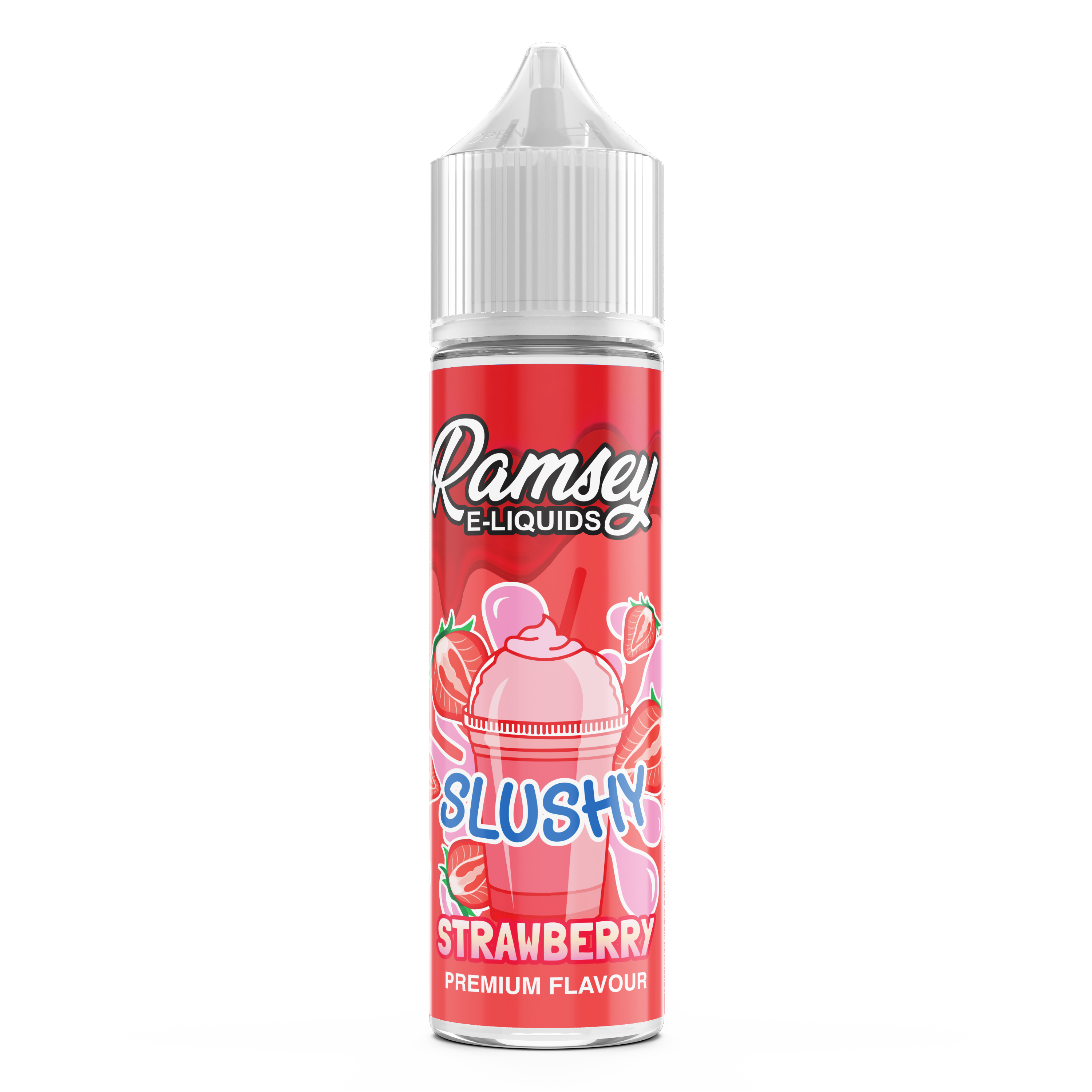 Ramsey E-Liquids Slushy Strawberry 0mg 50ml Shortfill E-Liquid