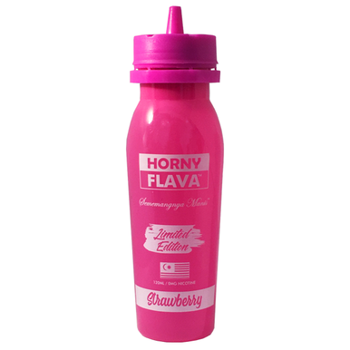 Horny Strawberry 100ml Shortfill - 0mg