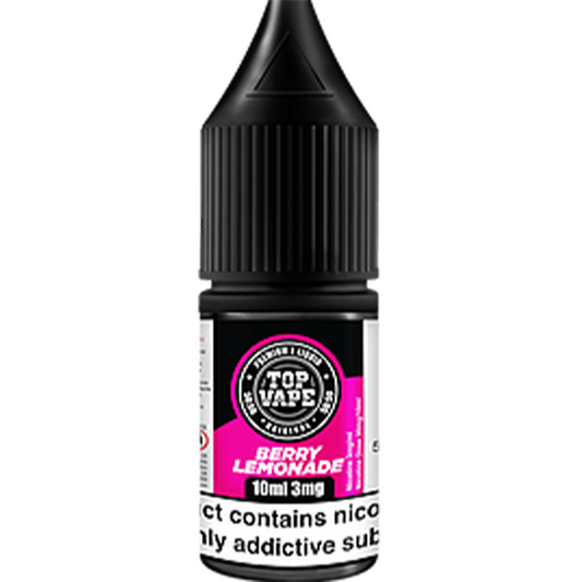 Top Vape 50:50: Berry Lemonade E-Liquid 10ml-3mg