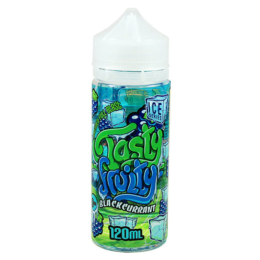 Tasty Fruity Blackcurrant Ice E-liquid 100ml Shortfill (DATED))