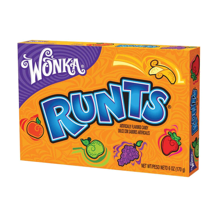 Wonka Runts Orange Theatre Box (141g)
