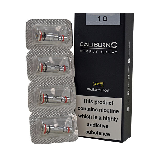 Uwell Caliburn G Replacement Coils (4pcs) Vapor Shop Direct Uwell Caliburn G Replacement Coils (4pcs) Vapor Shop Direct