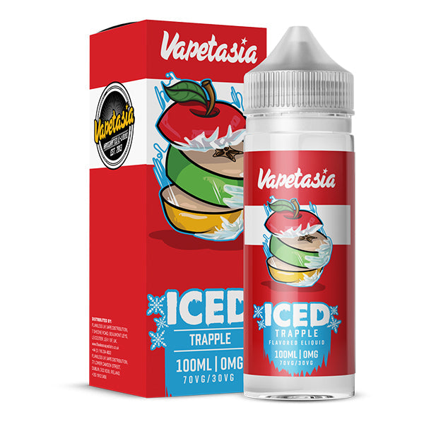 Vapetasia ICED Trapple 0mg 100ml Shortfill E-Liquid