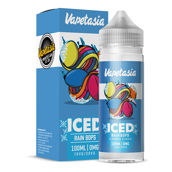 ICED Rain Bops E-Liquid by Vapetasia - Shortfills UK Vapor Shop Direct ICED Rain Bops E-Liquid by Vapetasia - Shortfills UK Vapor Shop Direct