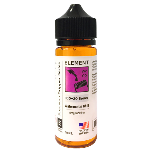 Watermelon Chill E-Liquid by Element 100ml Shortfill