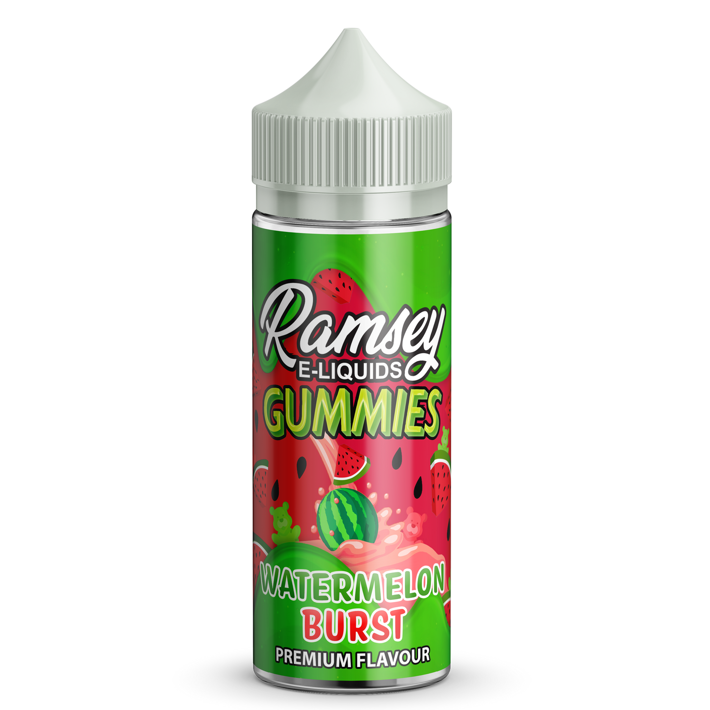 Watermelon Burst E-Liquid by Ramsey E-Liquids - Shortfills UK