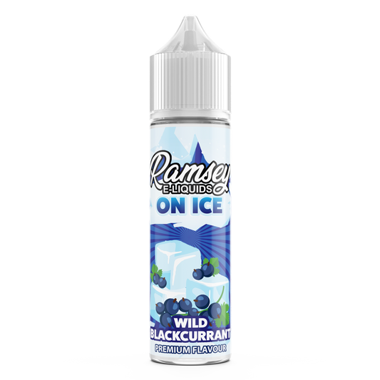 Ramsey E-Liquids On Ice Wild Blackcurrant 0mg 50ml Shortfill E-Liquid