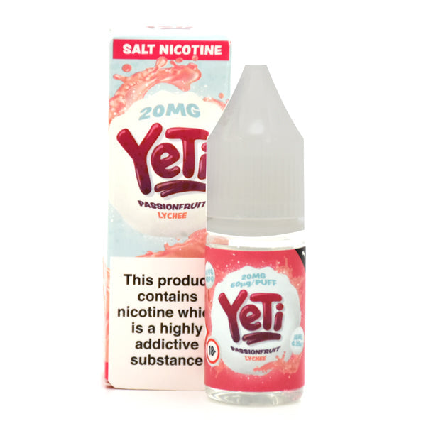 Yeti Passionfruit Lychee 10ml Nic Salt-20mg