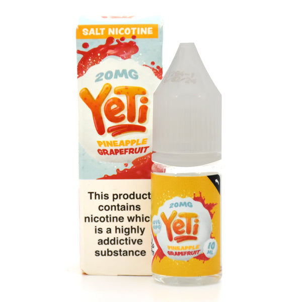 Yeti Pineapple Grapefruit 10ml Nic Salt-20mg