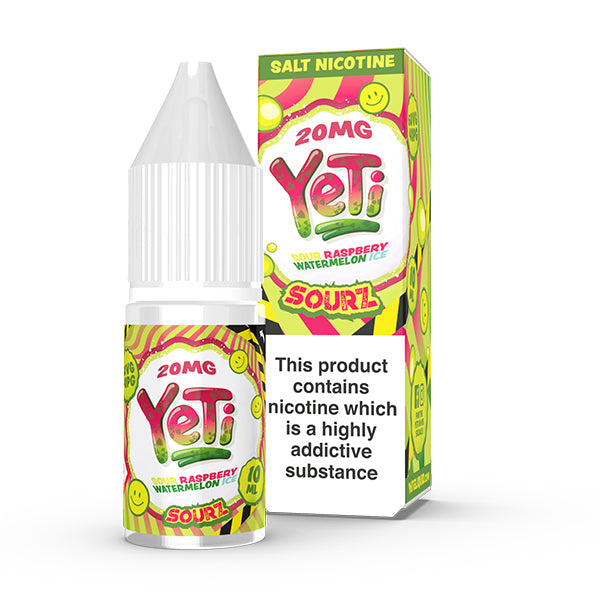 Raspberry Watermelon Ice Nic Salt by Yeti - Nic Salts UK
