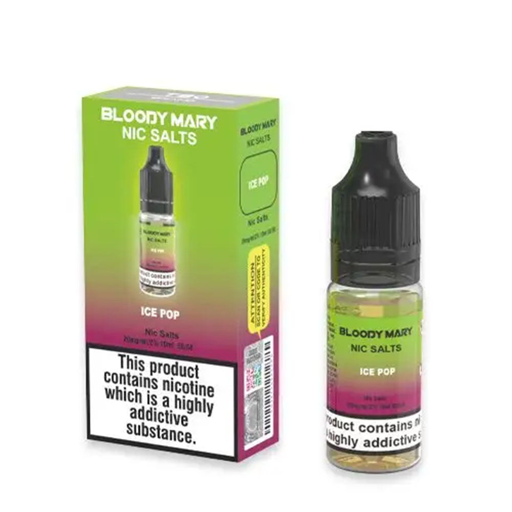 Ice Pop Nic Salt by Bloody Mary - Nic Salts UK Vapor Shop Direct Ice Pop Nic Salt by Bloody Mary - Nic Salts UK Vapor Shop Direct