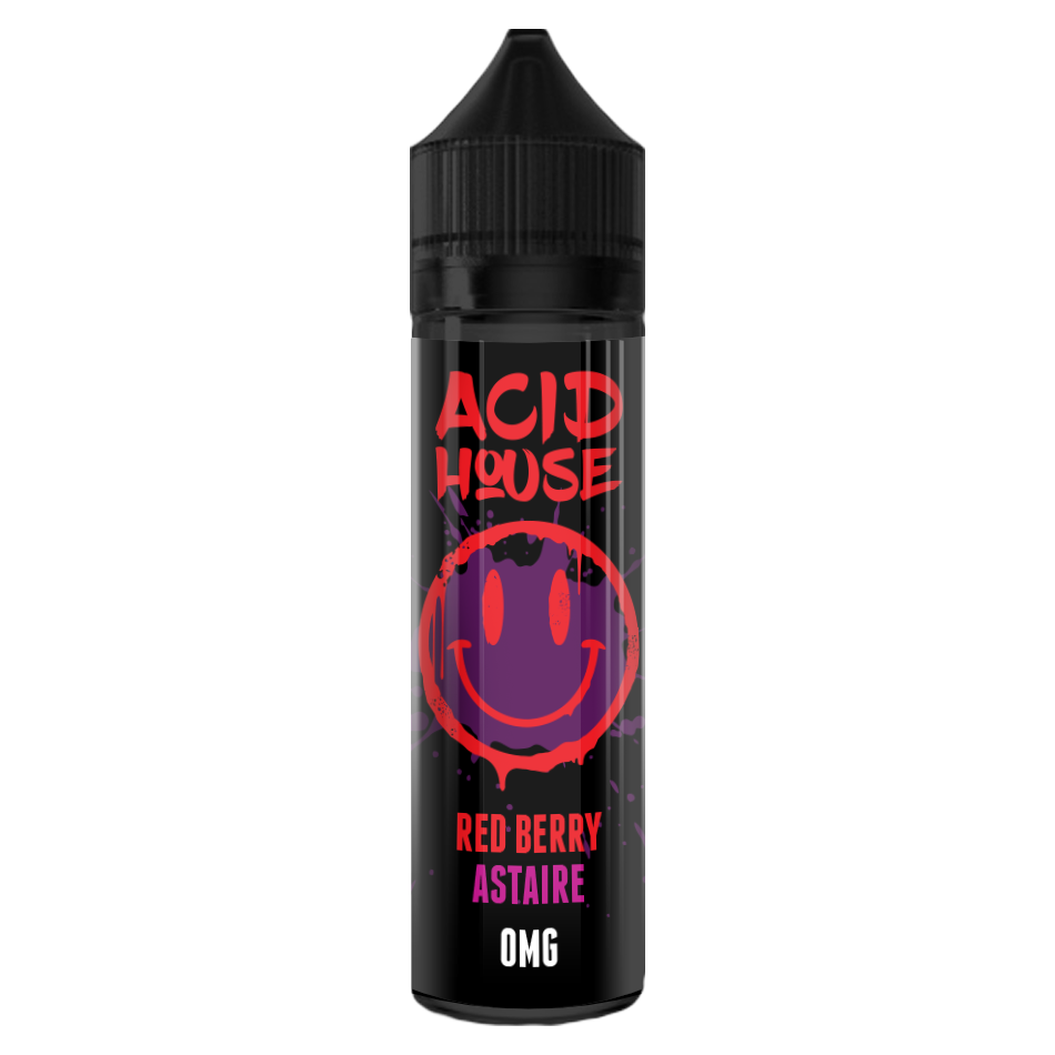 Red Berry Astaire E-Liquid by Acid House - Shortfills UK