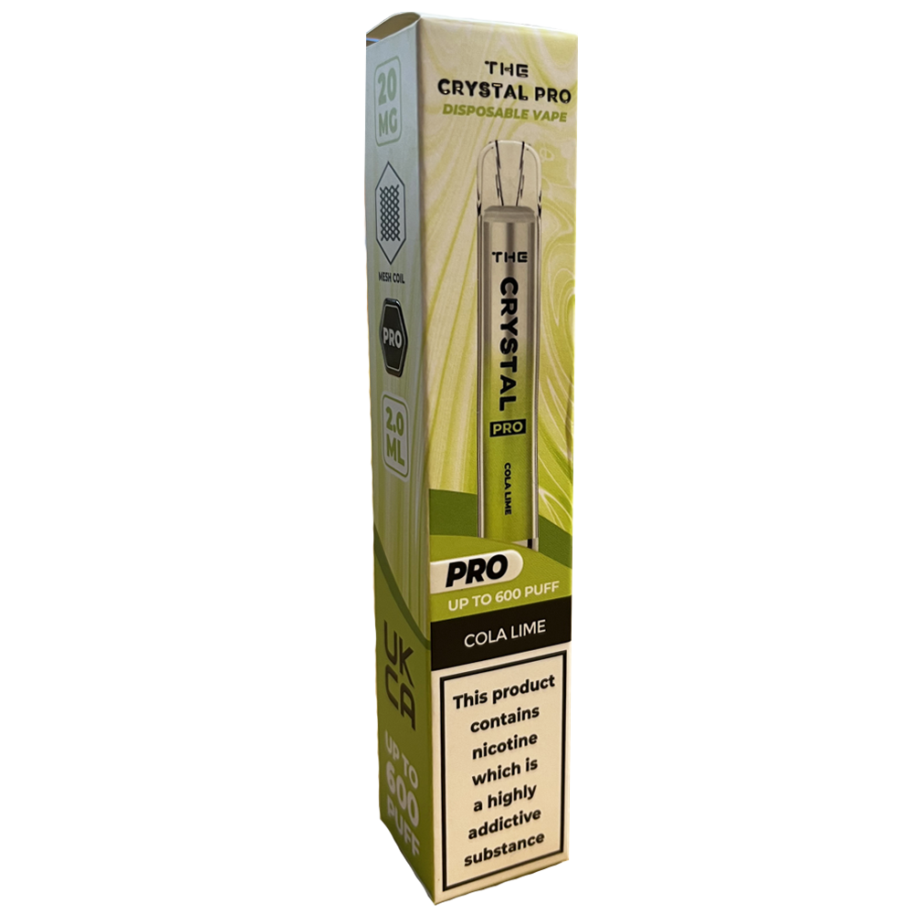 The Crystal Bar Pro  Cola Lime Disposable Vape