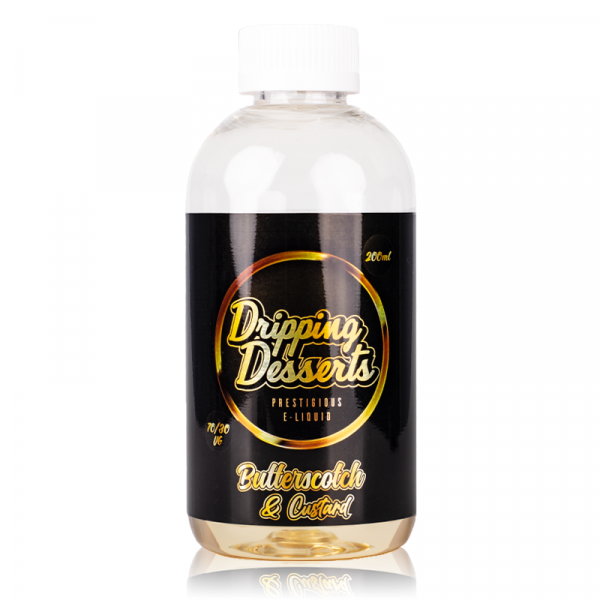 Butterscotch & Custard E-Liquid by Dripping Desserts - Shortfills UK