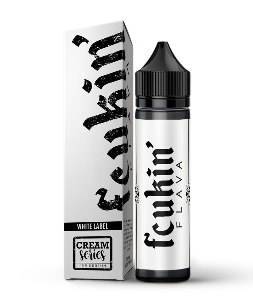 Fcukin Flava Cream Series White Label 50VG 50ml Shortfill Vapor Shop Direct Fcukin Flava Cream Series White Label 50VG 50ml Shortfill Vapor Shop Direct