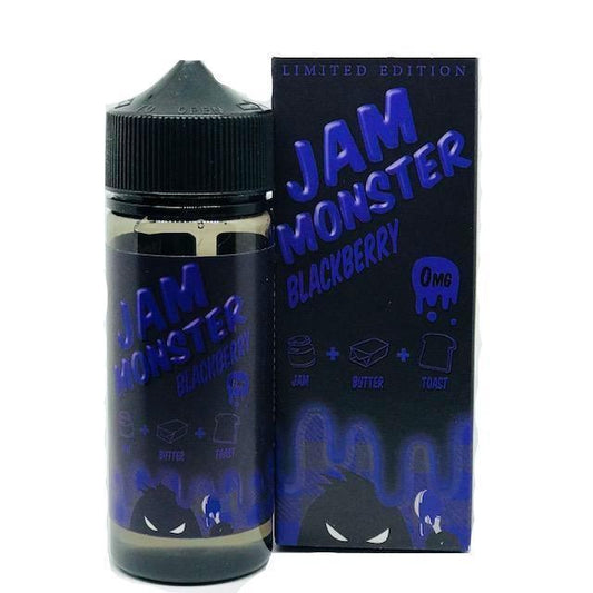 Jam Monster - Blackberry 0mg Shortfill - 100ml