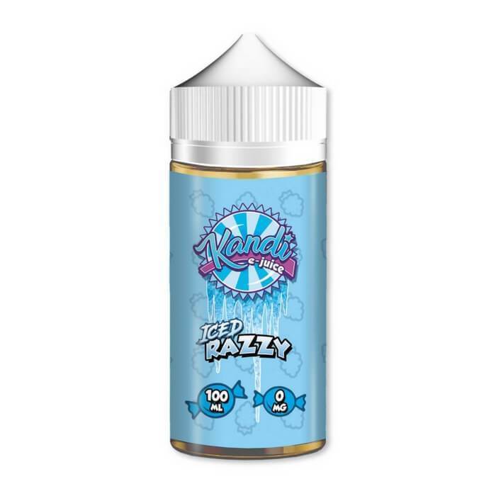 Kandi Iced Razzy 80ml Shortfill - 0mg