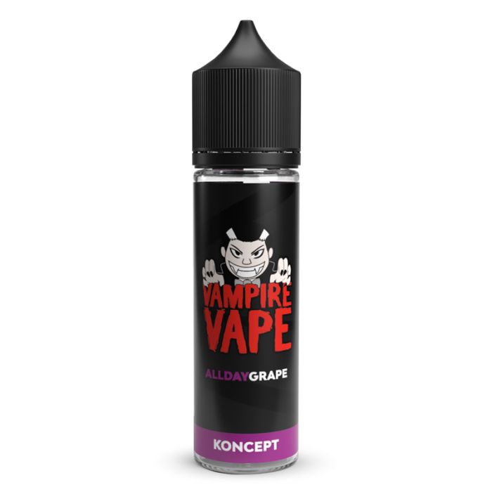 All Day Grape E-Liquid by Vampire Vape - Shortfills UK