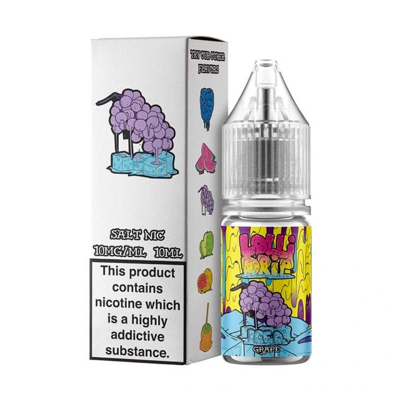 Grape Ice Nic Salt by Lollidrip - Nic Salts UK