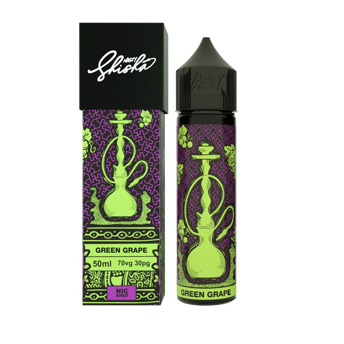 Green Grape by Nasty Shisha 50ml Short Fill