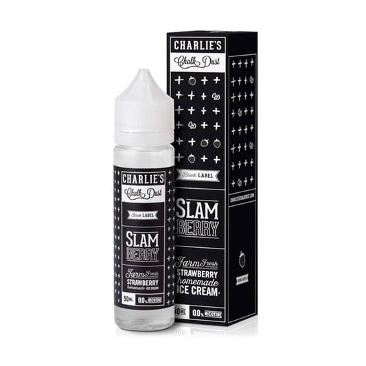 Charlie's Chalk Dust Black Label Slam Berry 0mg 50ml Shortfill E-Liquid