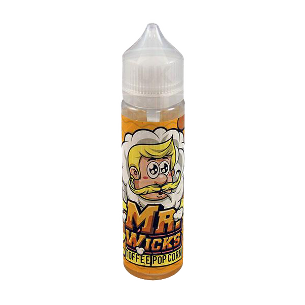Toffee Popcorn E-Liquid by Mr Wicks 50ml Shortfill