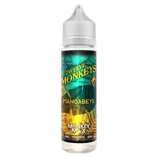 Twelve Monkeys Mangabeys 50ml Shortfill - 0mg
