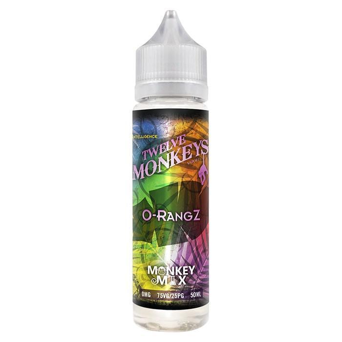 Twelve Monkeys O-RangZ 50ml Shortfill - 0mg