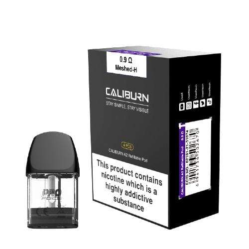 Uwell Caliburn A2 Replacement Pod 4 Pack - Replacement Pods UK